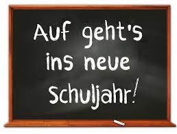 Start ins neue Schuljahr!!!!